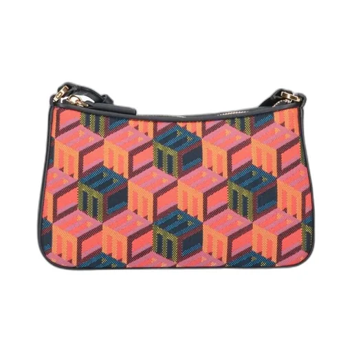 Monogram Zip-Up Mini Shoulder Bag