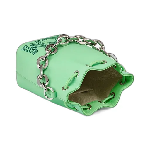 Logo-Print Chain-Link Bag