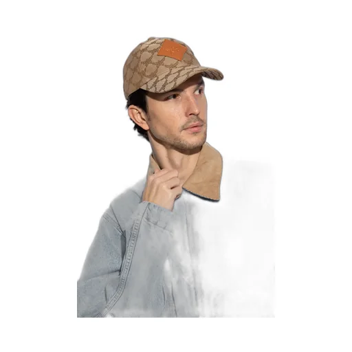 Monogram Logo Patch Baseball Cap