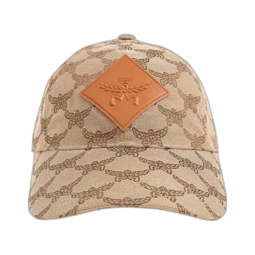 Monogram Logo Patch Baseball Cap