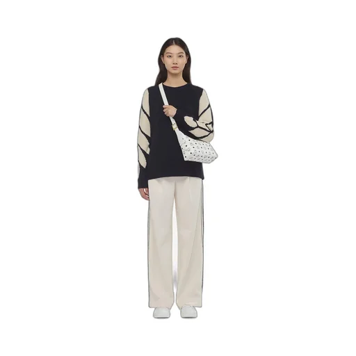 Small Aren Visetos Zipped Crossbody Bag