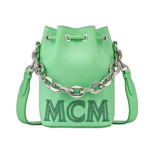 Logo-Print Chain-Link Bag
