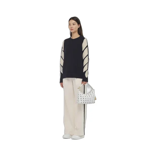 Small Aren Visetos Zipped Crossbody Bag