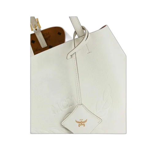 Logo Debossed Tote Bag