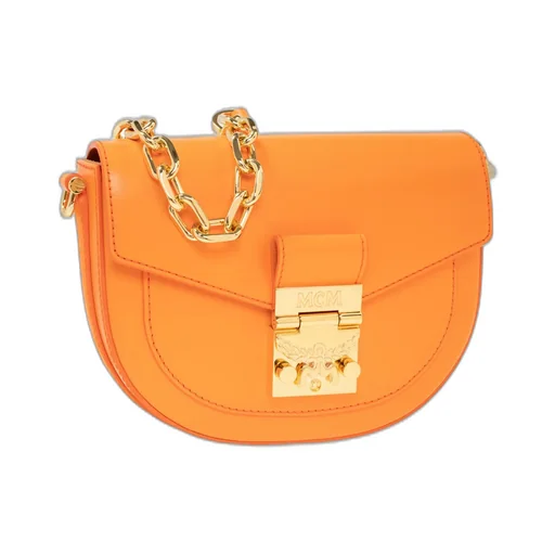 Concave Embossed Logo Crossbody Bag