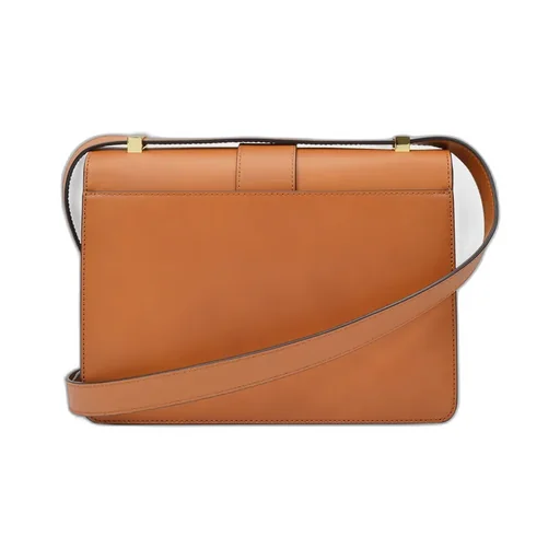 Logo Printed Shoulder Bag