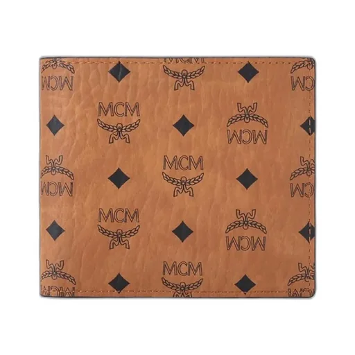 All-Over Logo Printed Bi-Fold Wallet