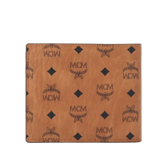 All-Over Logo Printed Bi-Fold Wallet