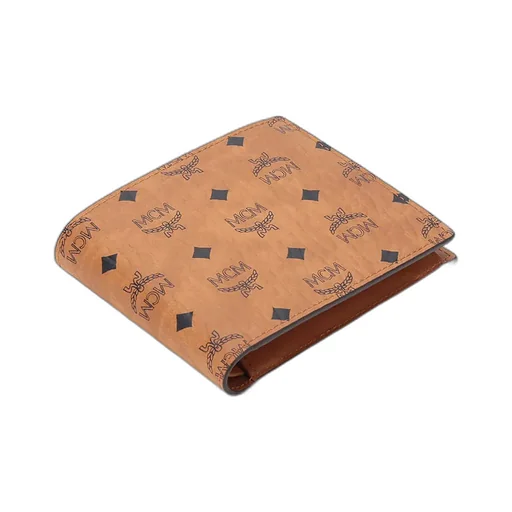 All-Over Logo Printed Bi-Fold Wallet