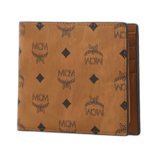 All-Over Logo Detailed Bi-Fold Wallet