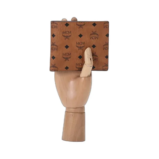 All-Over Logo Printed Bi-Fold Wallet