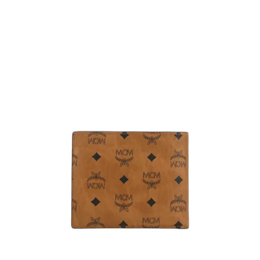 All-Over Logo Detailed Bi-Fold Wallet