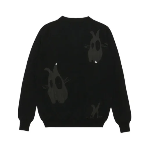 Jacquard V-Neck Sweater