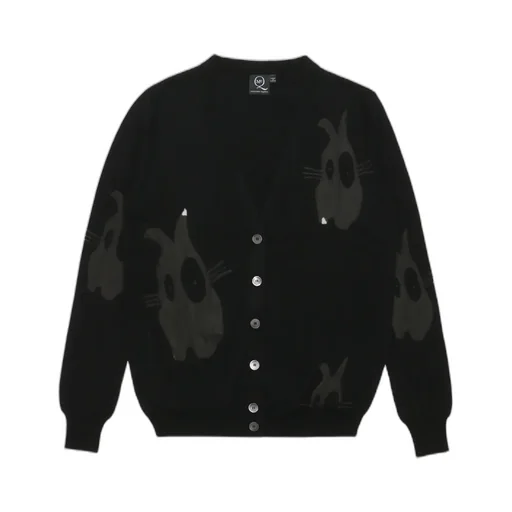 Jacquard V-Neck Sweater