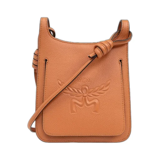 Mini Himmel Logo Embossed Hobo Bag