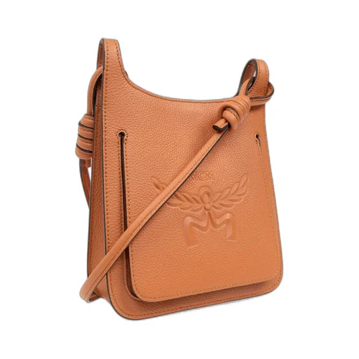 Mini Himmel Logo Embossed Hobo Bag