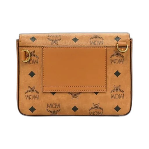 Millie Visetos Logo Printed Small Crossbody Bag