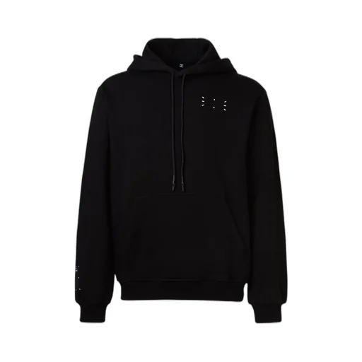 Graphic-Print Long-Sleeved Hoodie