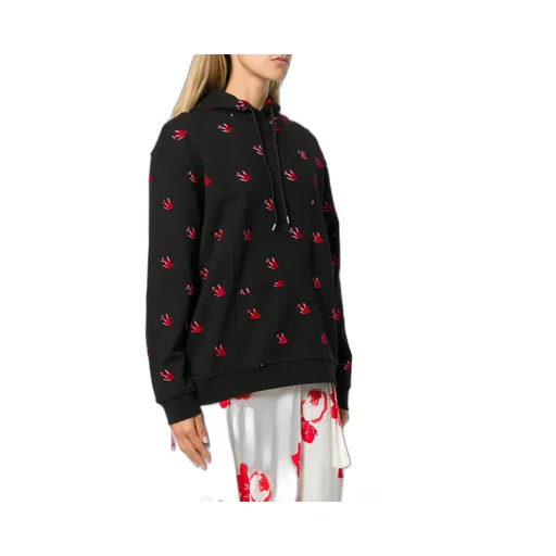 Swallow Printed Hooded Sweater