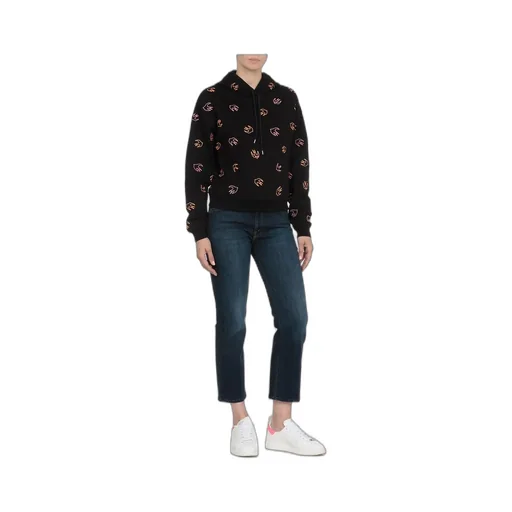 Swallow Embroidered Hooded Sweater