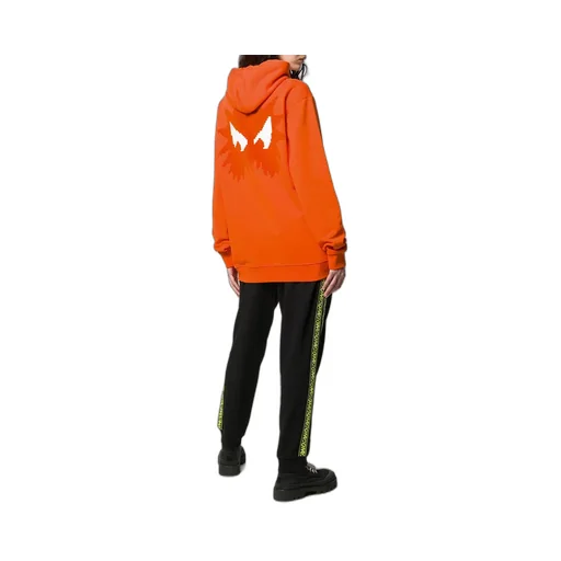 Monster Print Hooded Hoodie