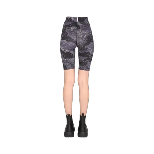 Graphic Printed Cycling Shorts