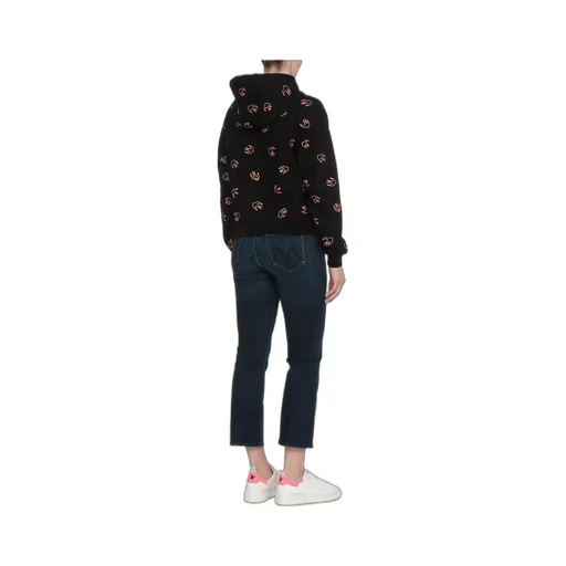 Swallow Embroidered Hooded Sweater