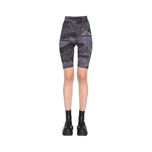 Graphic Printed Cycling Shorts