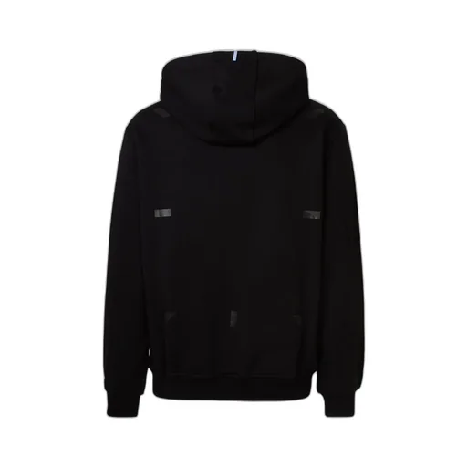 Graphic-Print Long-Sleeved Hoodie