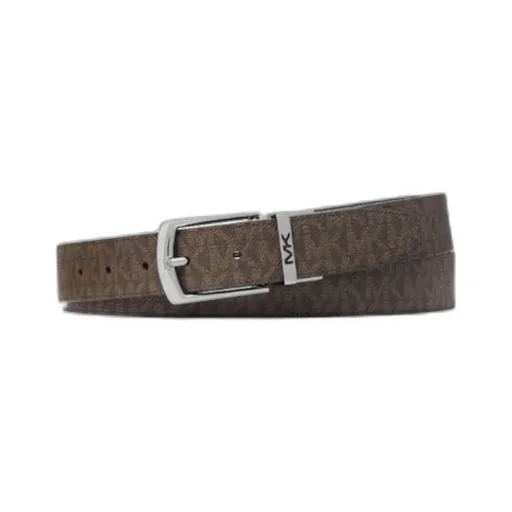Logo-Engraved Monogram Printed Belt
