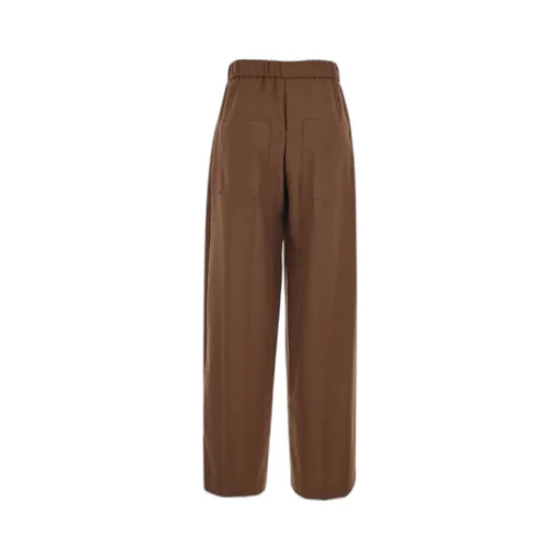 Semi-Elastic Waist Pants