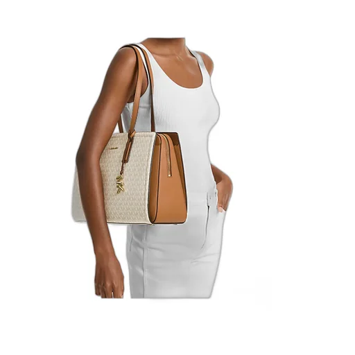 Laila Medium Signature Logo Tote Bag
