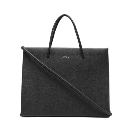 Logo-Lettering Tote Bag