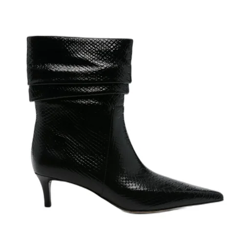 Pointed-Toe Pull-On Boots