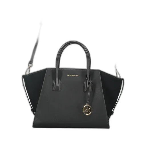Avril Leather Top-Zip Tote Bag