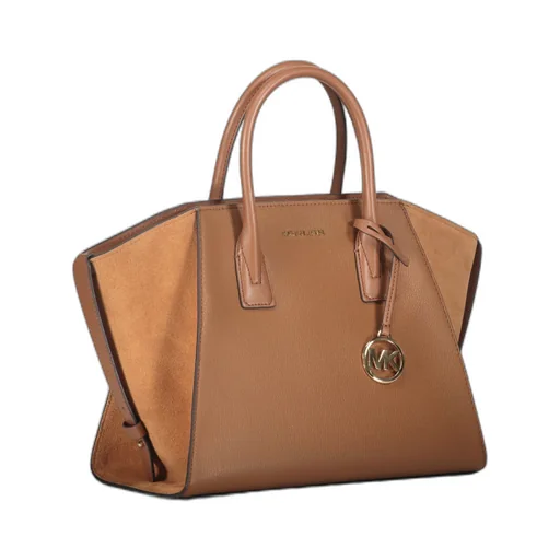 Avril Leather Tote Bag