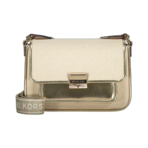 Bradshaw Metallic-Panel Flap Shoulder Bag