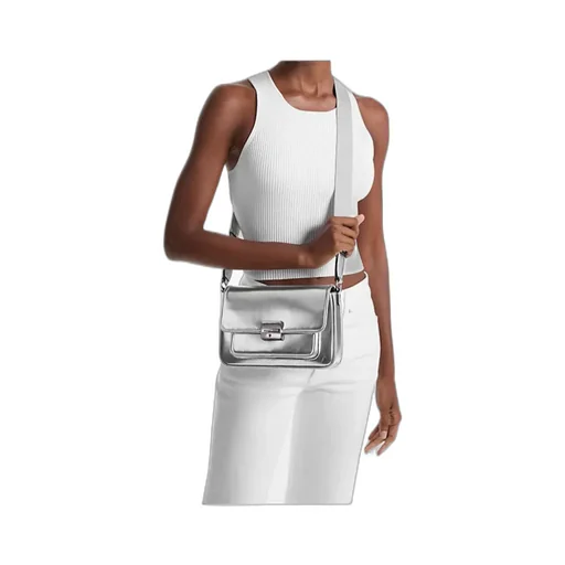 Bradshaw Medium Metallic Messenger Bag