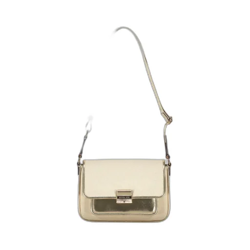 Bradshaw Metallic-Panel Flap Shoulder Bag