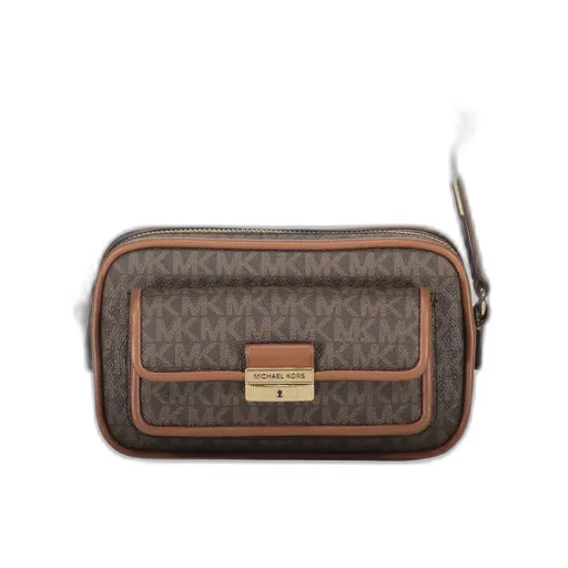 Bradshaw Monogram Flap-Pocket Shoulder Bag