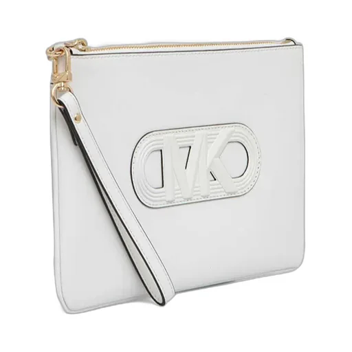 Large Jet Set Leather Clutch Bag