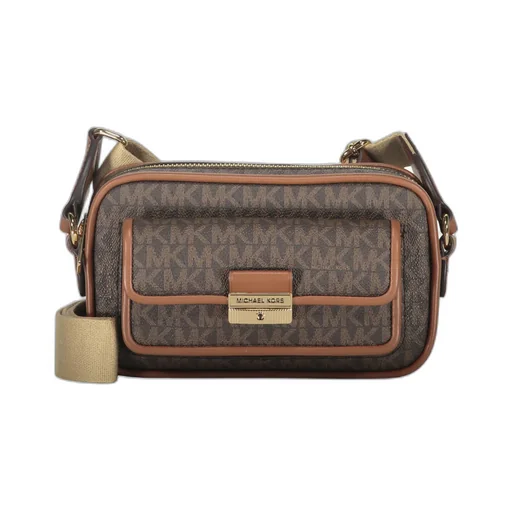 Bradshaw Monogram Flap-Pocket Shoulder Bag