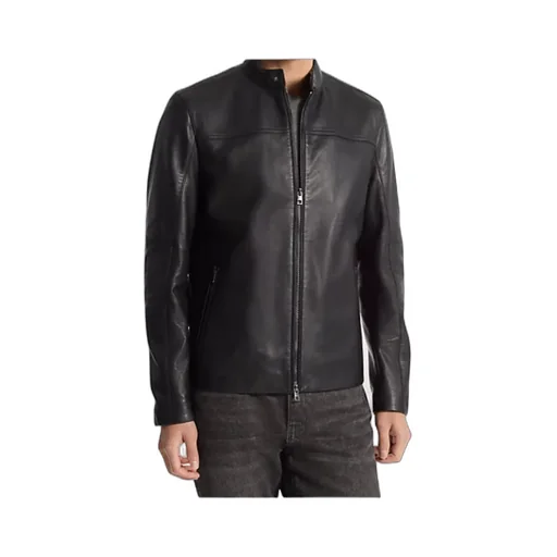 Zip-Up Racer Jacket