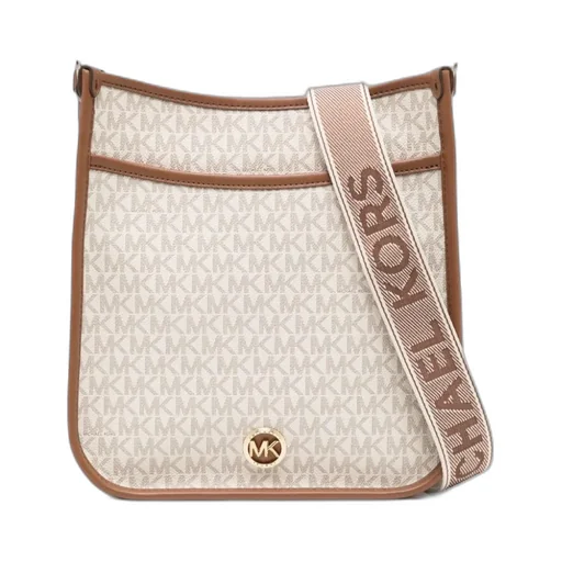 Luisa Large Signature Logo Messenger Bag