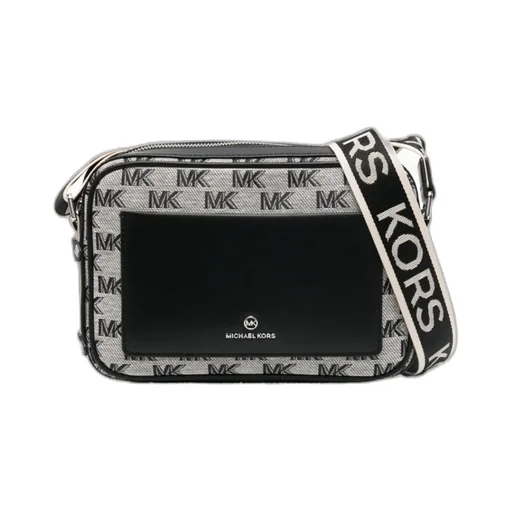 Monogram-Pattern Crossbody Bag
