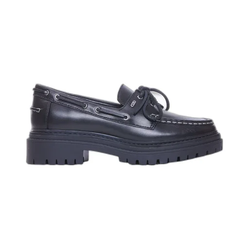 Round Toe Lace-Up Shoes