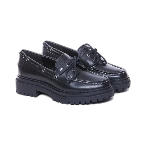 Round Toe Lace-Up Shoes
