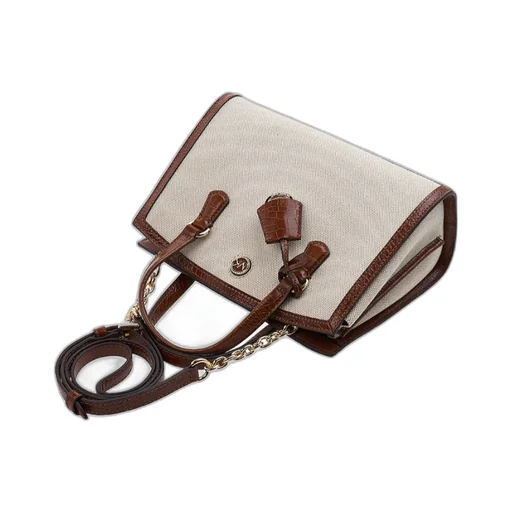 Double-Handle Cross-Body Bag