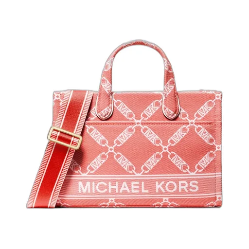 Small Gigi Monogram Jacquard Tote Bag