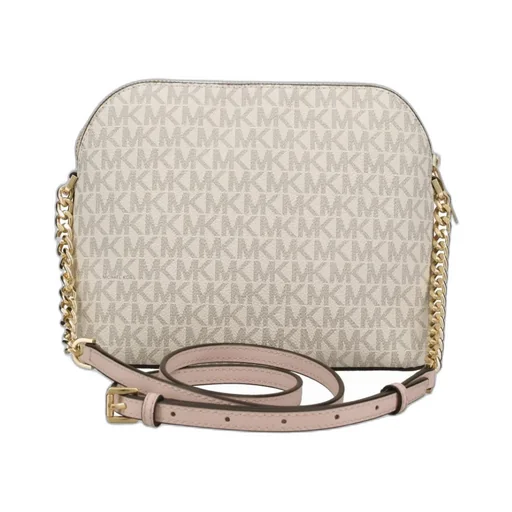Logo Jacquard Shoulder Bag